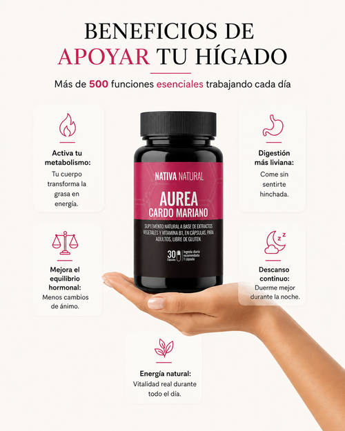 Aurea Nativa - Tu aliado Para Adelgazar, Recupera tu figura y Equilibro Hormonal.